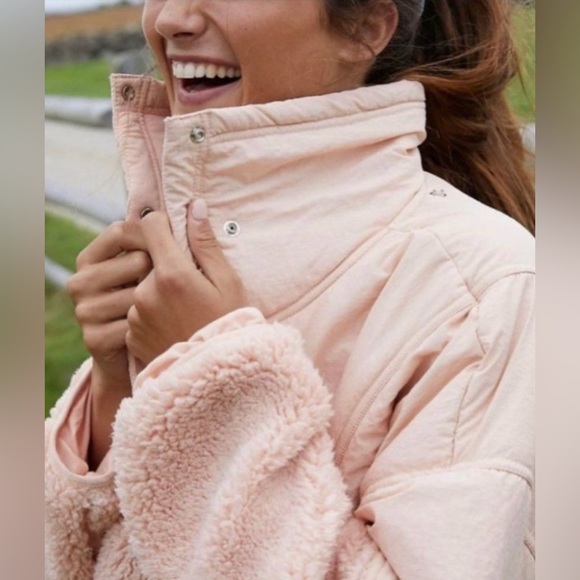 Free People Sherpa/Fleece Jacket - Picture 4 of 13